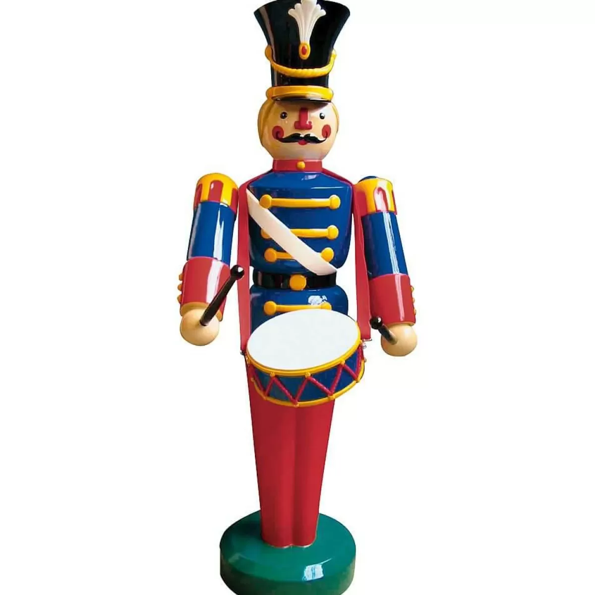 DecoWoerner Soldier Figure With Drum 185 Cm