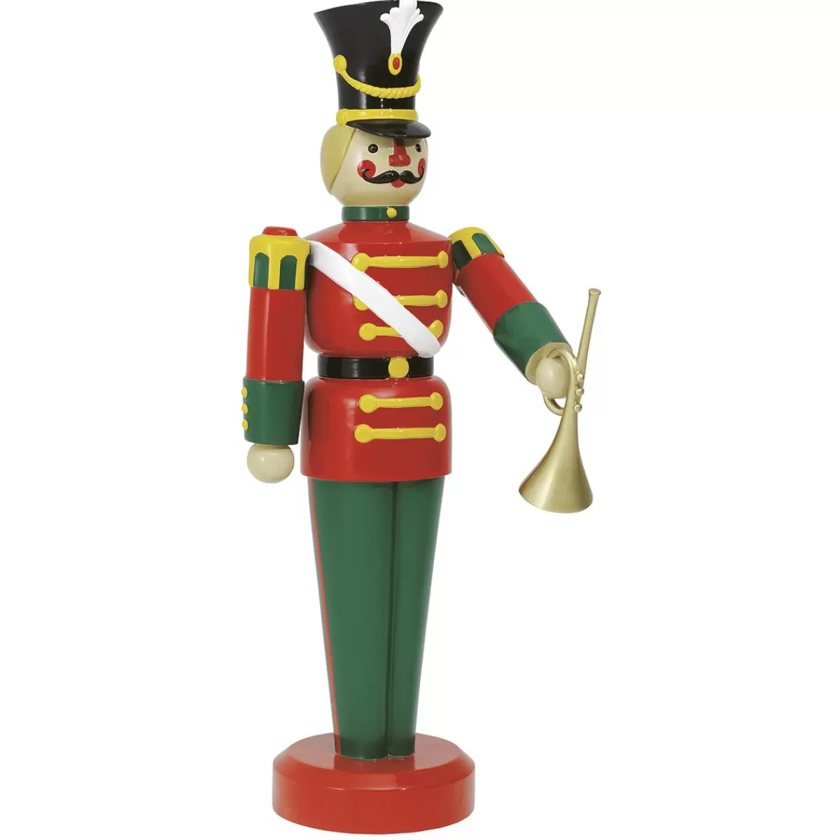 DecoWoerner Soldier Figure With Trumpet 185 Cm