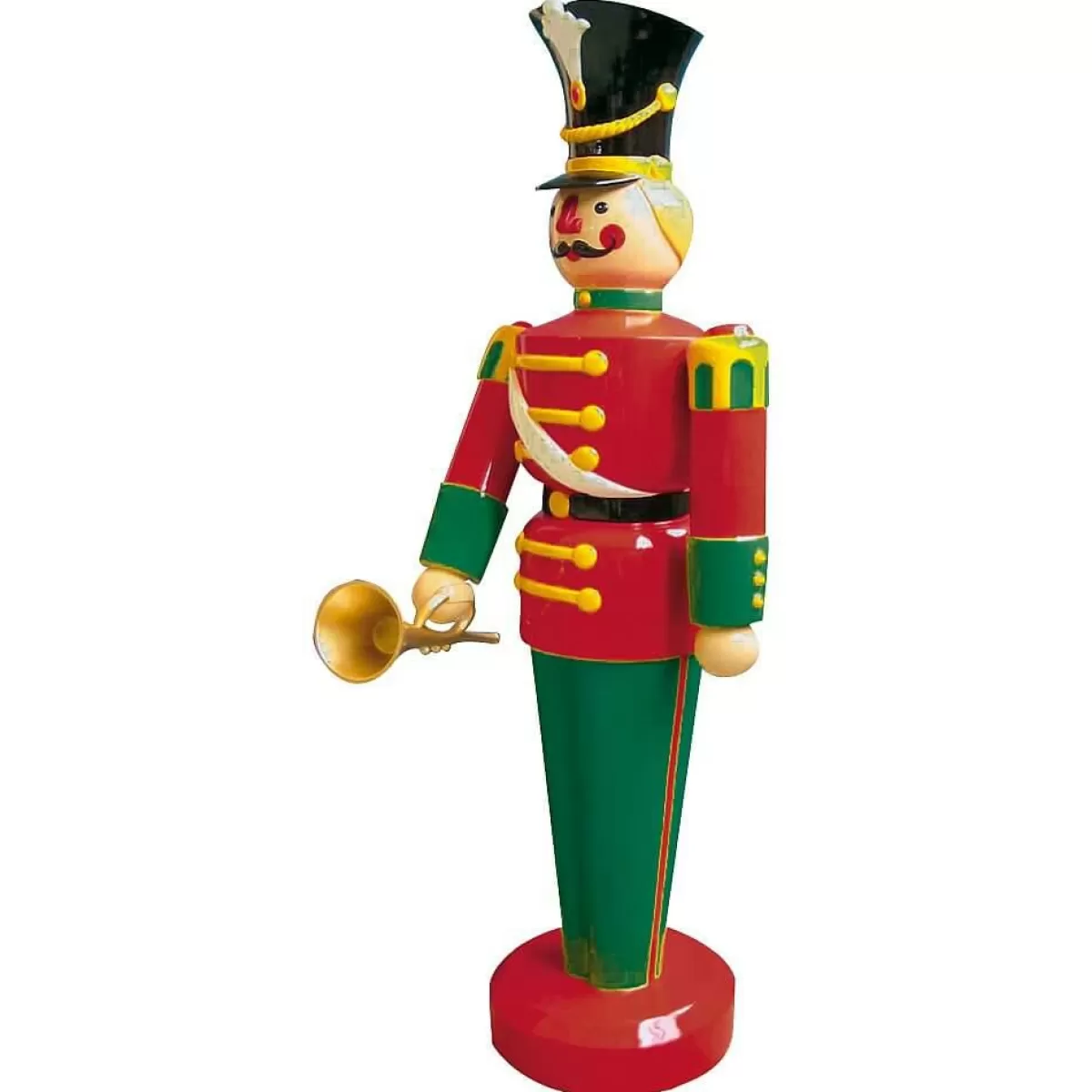 DecoWoerner Soldier Figure With Trumpet 185 Cm