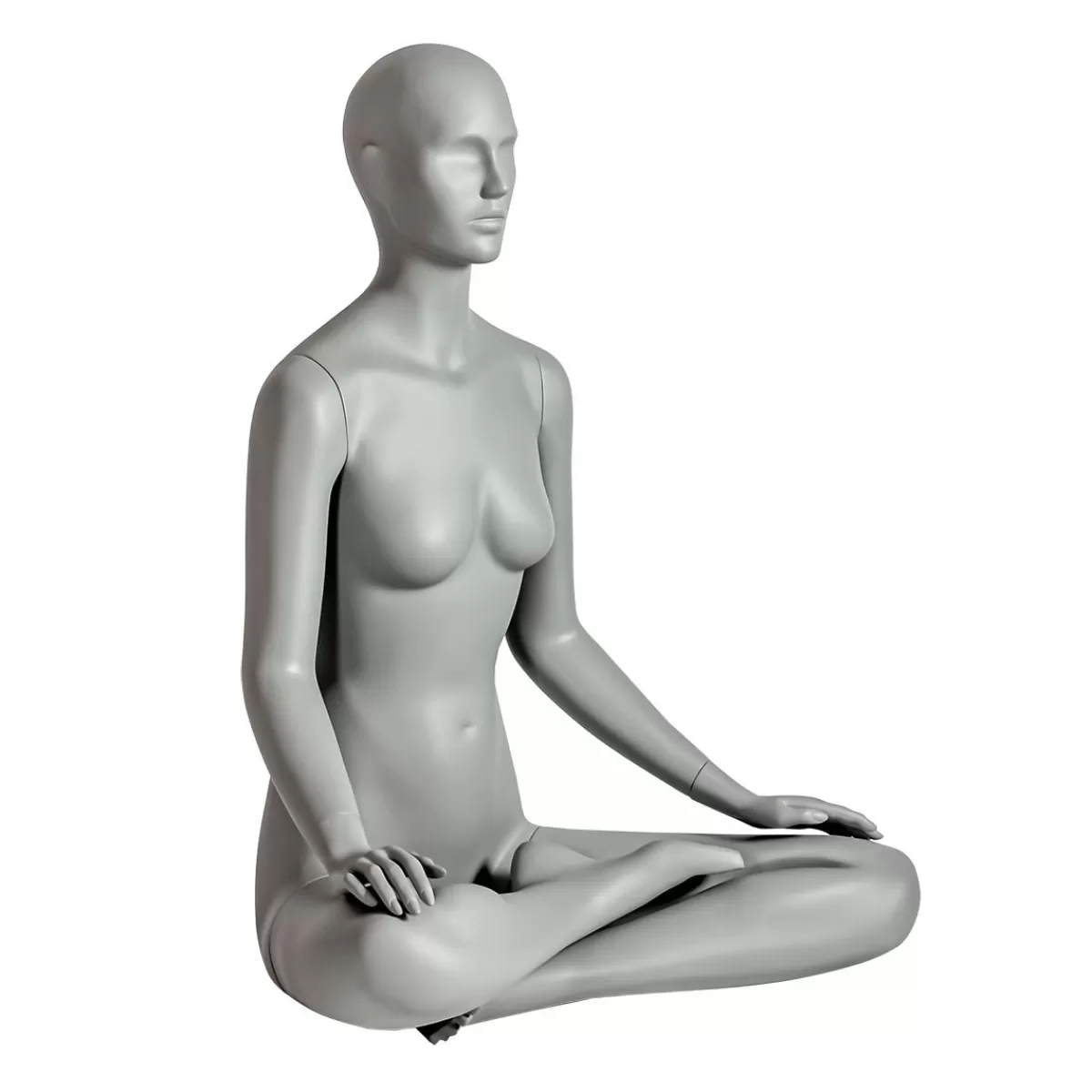 DecoWoerner Sport Mannequin Lady Yoga Lotus Seat