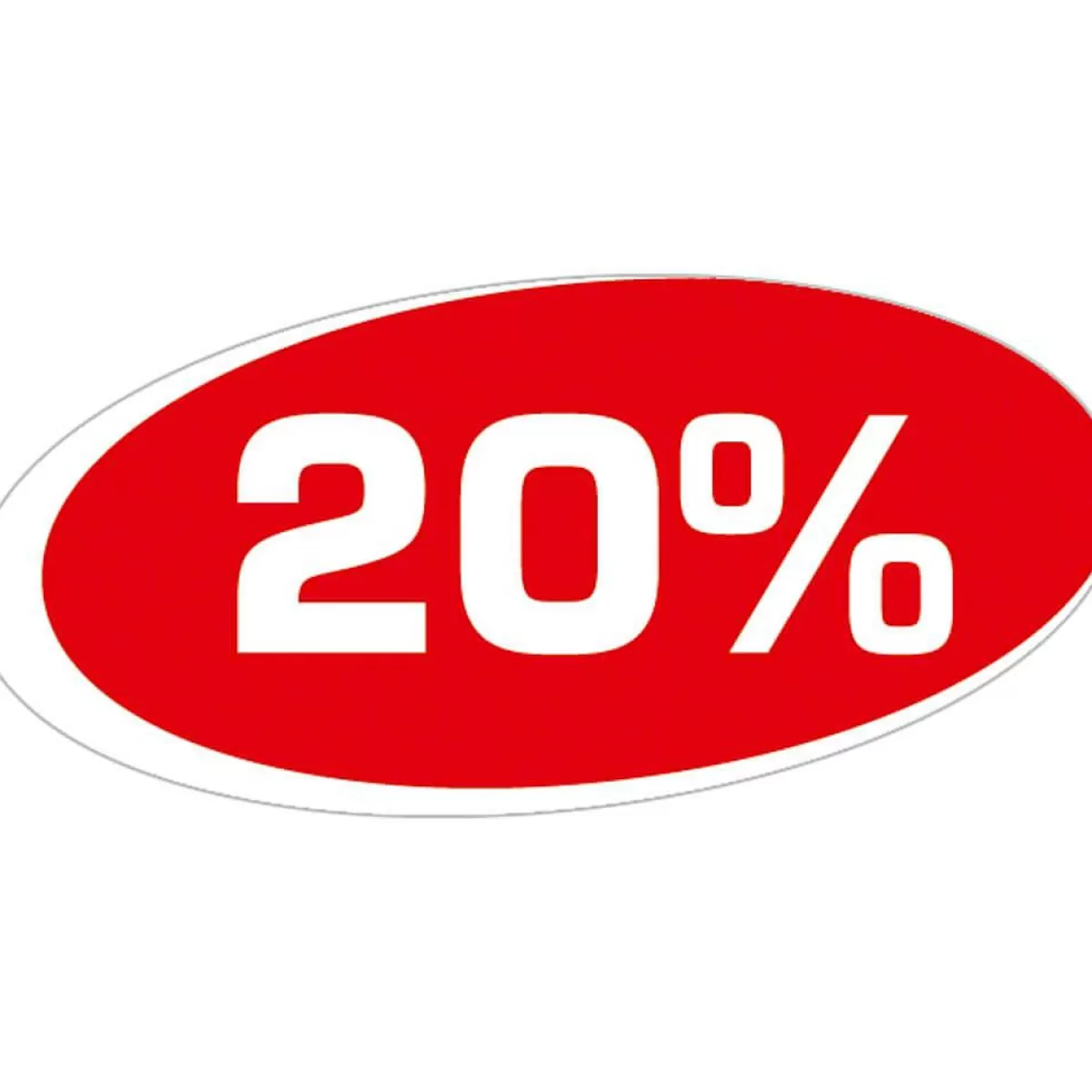 DecoWoerner Sticker "20 %"