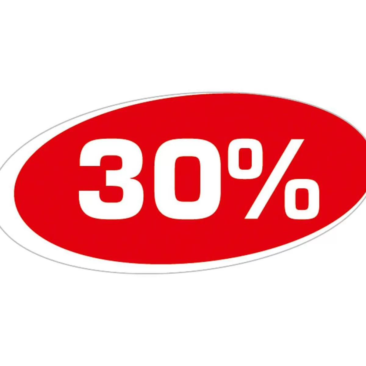 DecoWoerner Sticker "30 %"