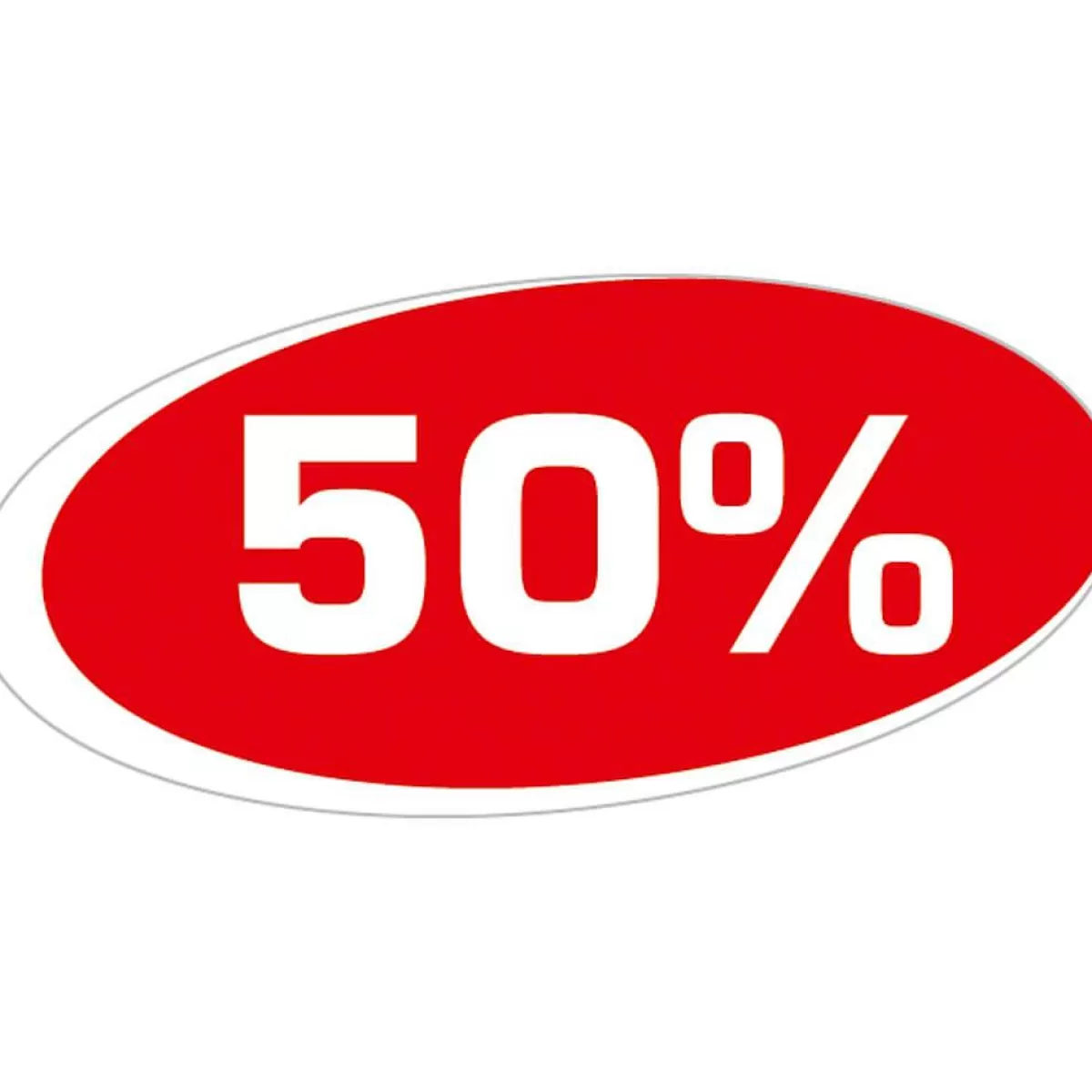 DecoWoerner Sticker "50 %"