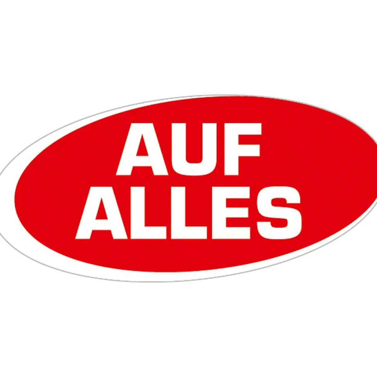 DecoWoerner Sticker "Auf Alles" (On Everything)