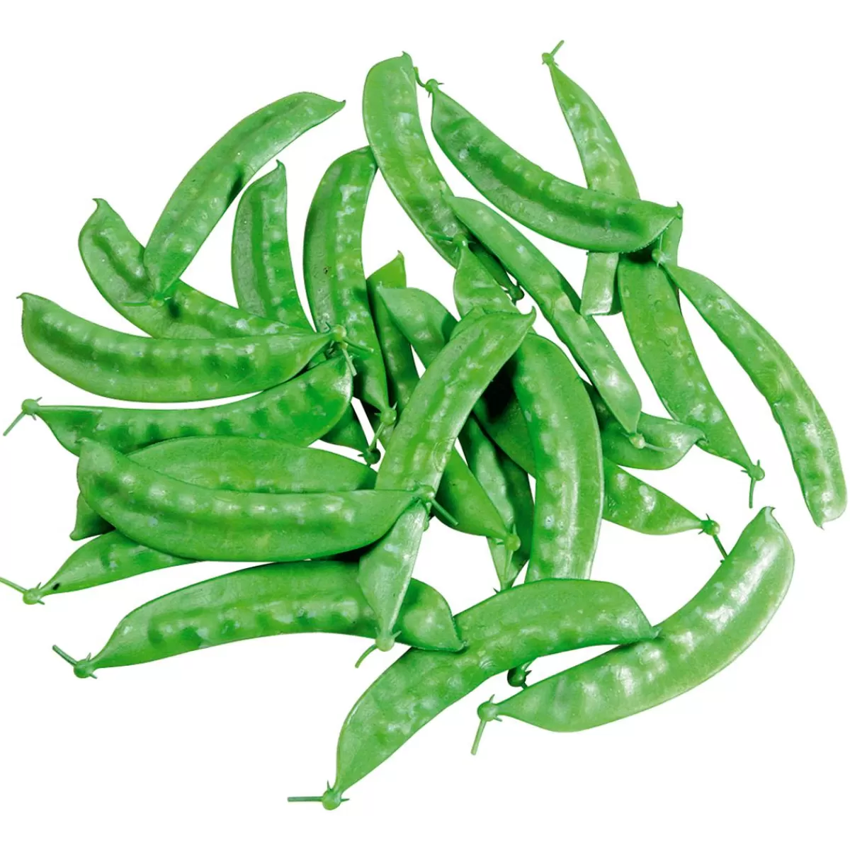 DecoWoerner Sugar Snaps Food Replica, 24 Pieces