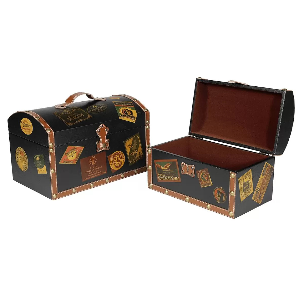 DecoWoerner Suitcase Set, 2 Pcs