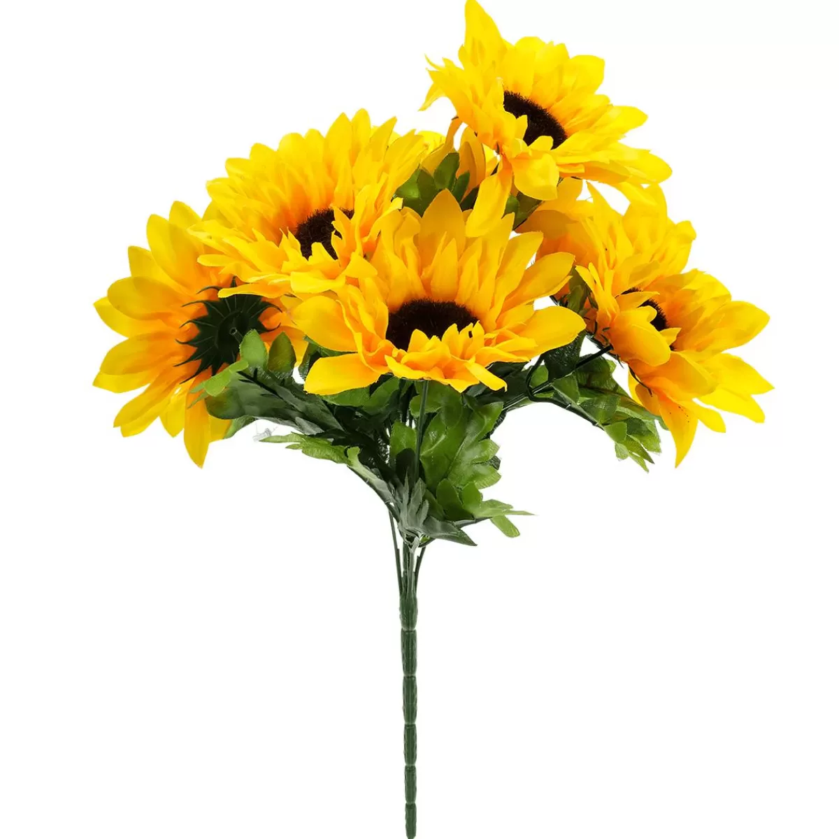 DecoWoerner Sunflower Bouquet, Height 45 Cm