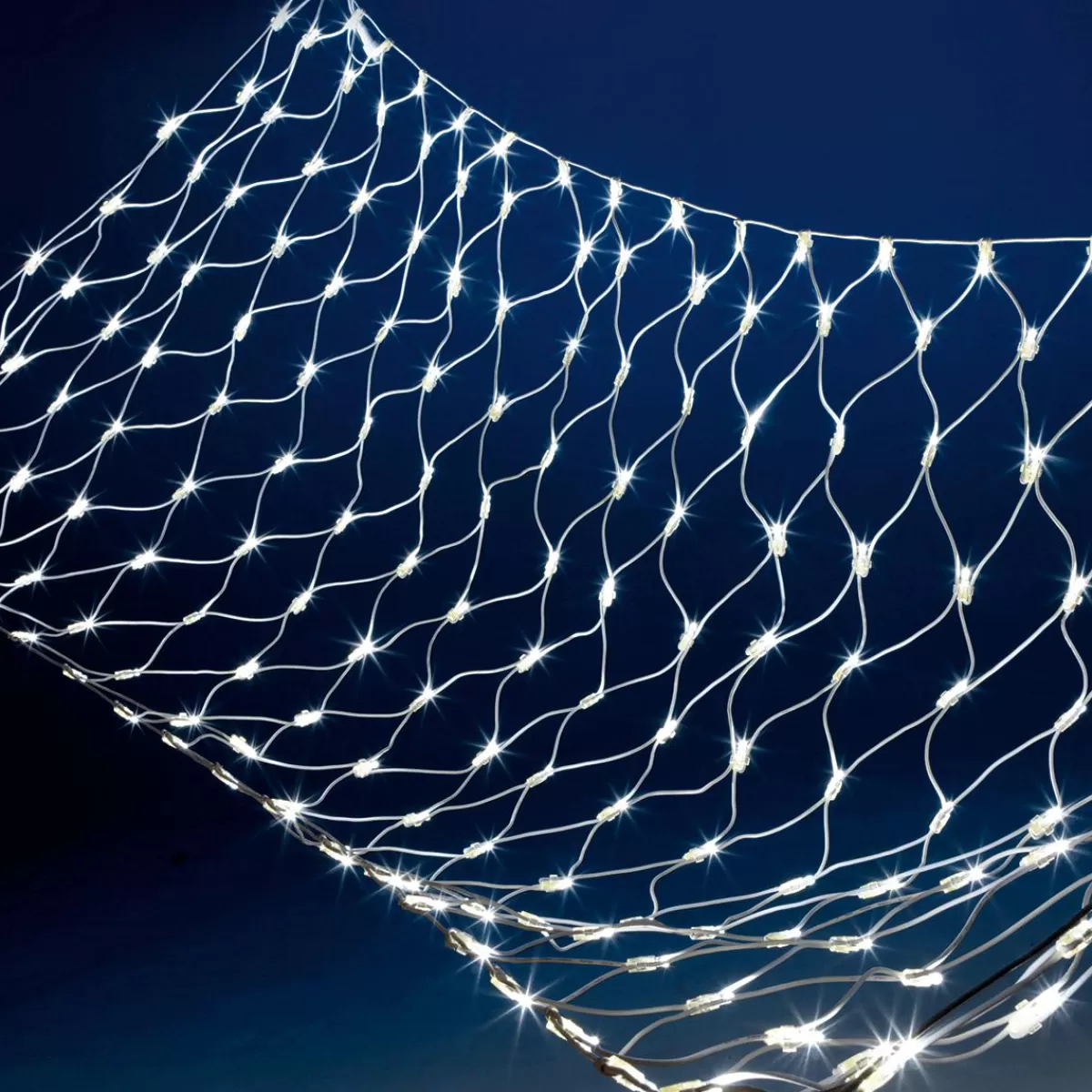 DecoWoerner System Light Net For Outdoor Use, LED Warm, Cable , 250 X 120 Cm