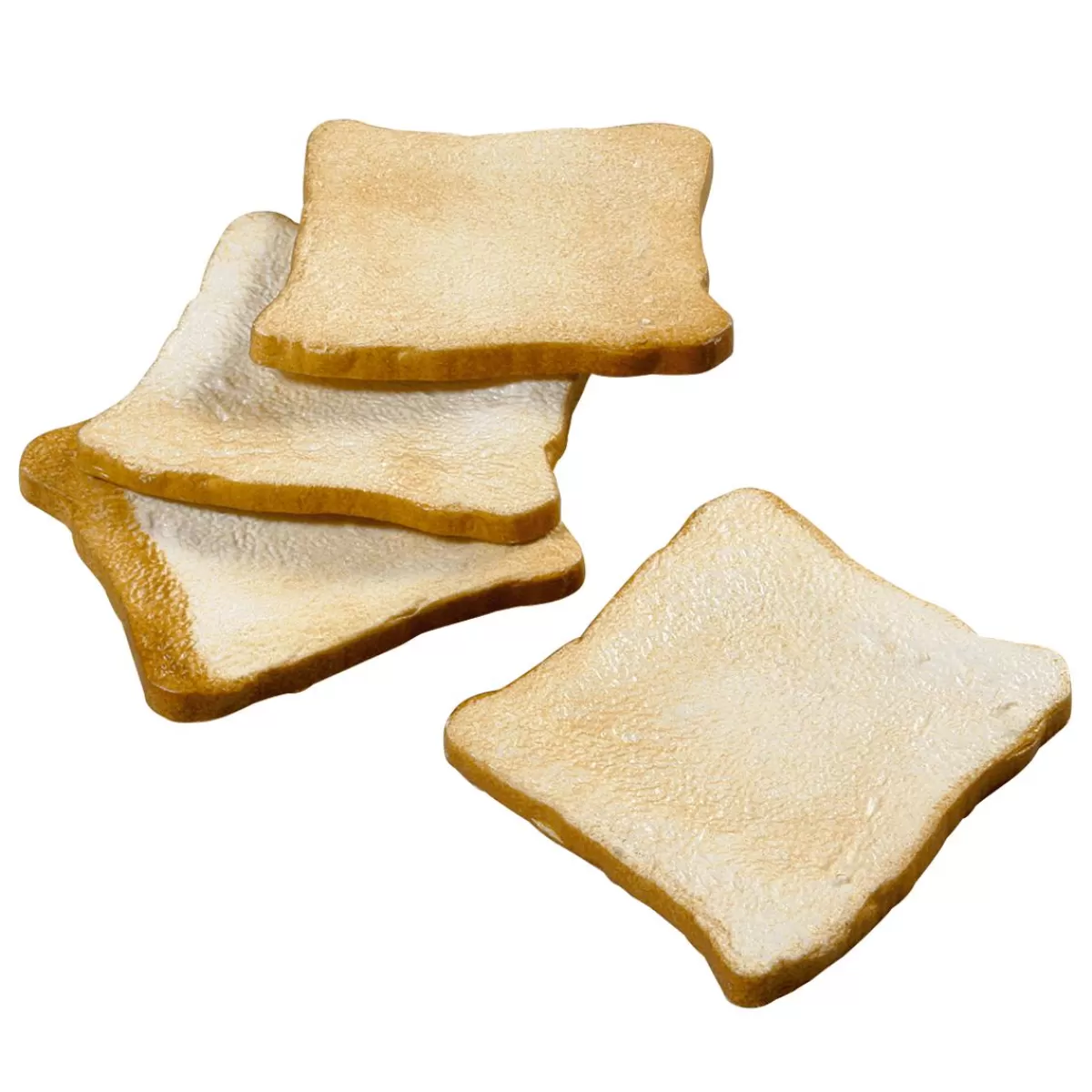 DecoWoerner Toasted Toast Food Dummies 4 Pcs.