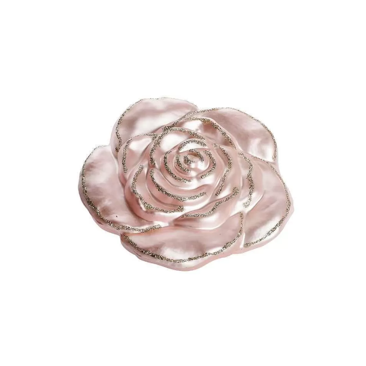 DecoWoerner Tree Ornament "Rose With Clip 9.6 Cm Ø