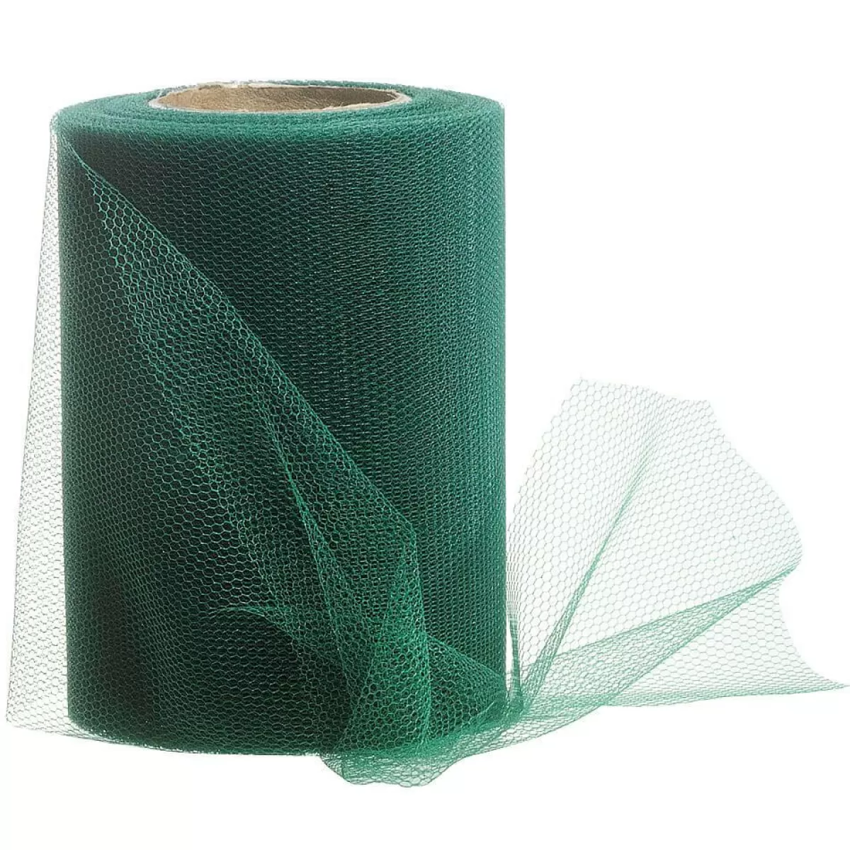 DecoWoerner Tulle Ribbon Width 100 Mm, Dark