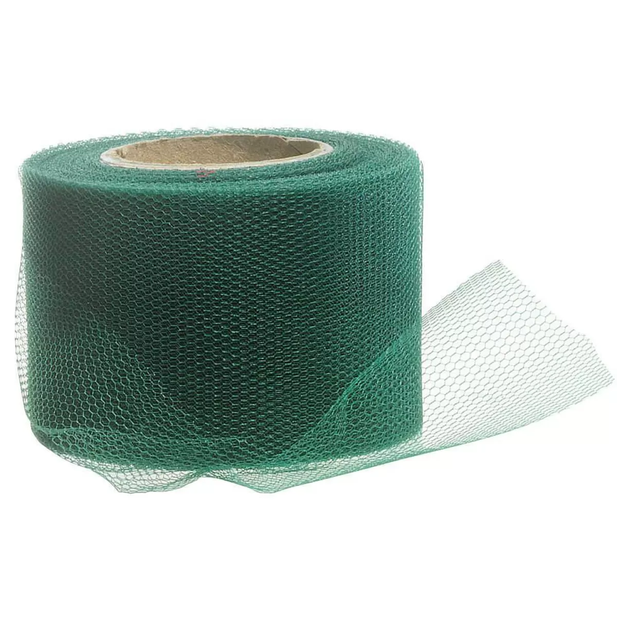 DecoWoerner Tulle Ribbon Width 50 Mm, Dark