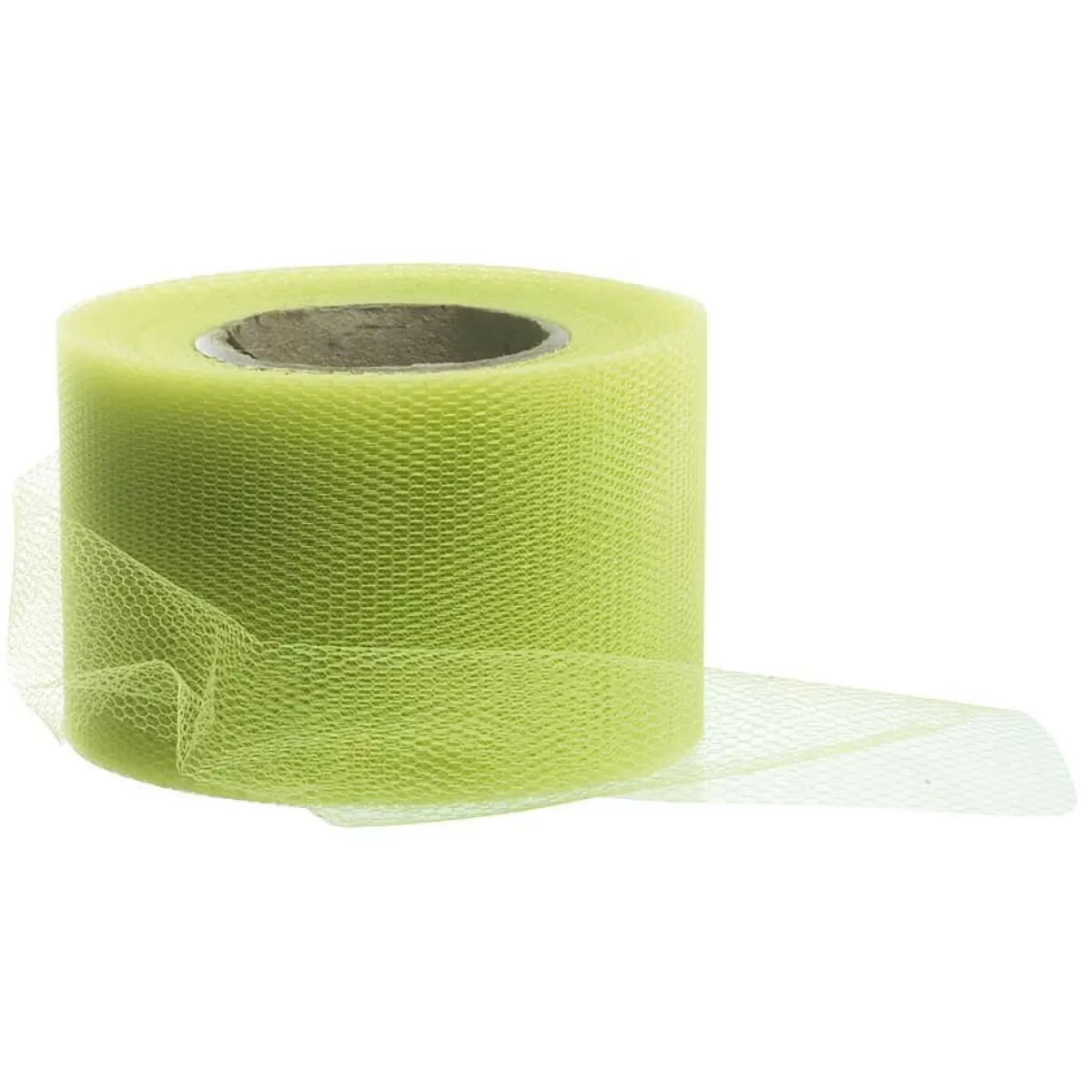 DecoWoerner Tulle Ribbon Width 50 Mm, Light