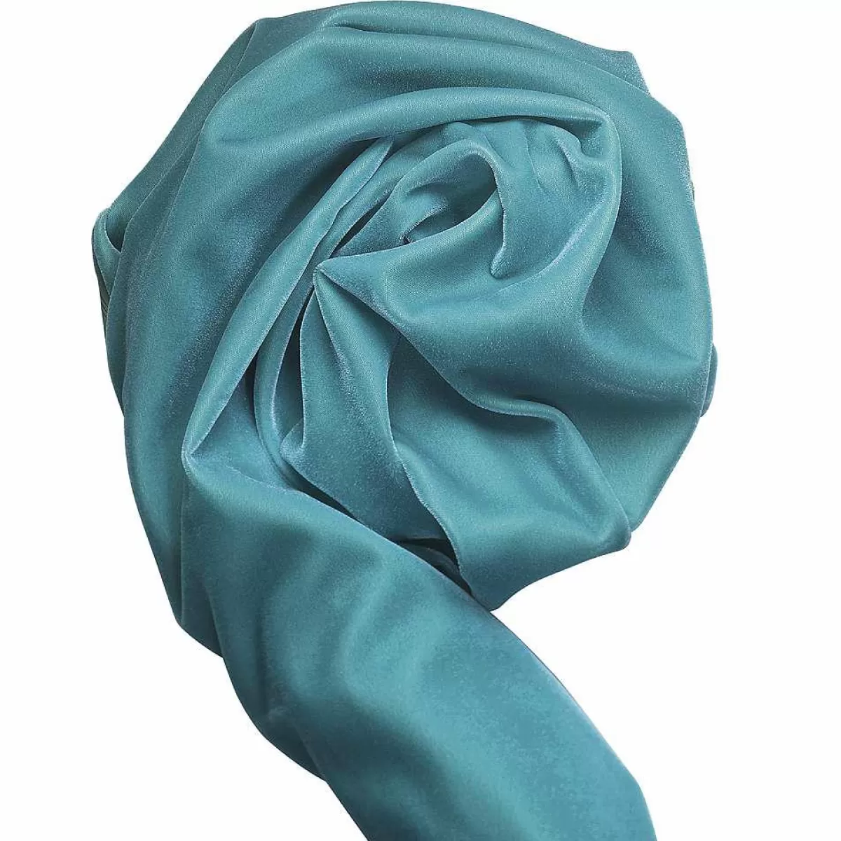 DecoWoerner Velvet Width 112 Cm, Aqua