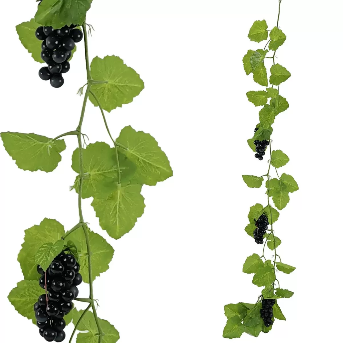 DecoWoerner Vine Leaf Tendril With Grapes 180 Cm