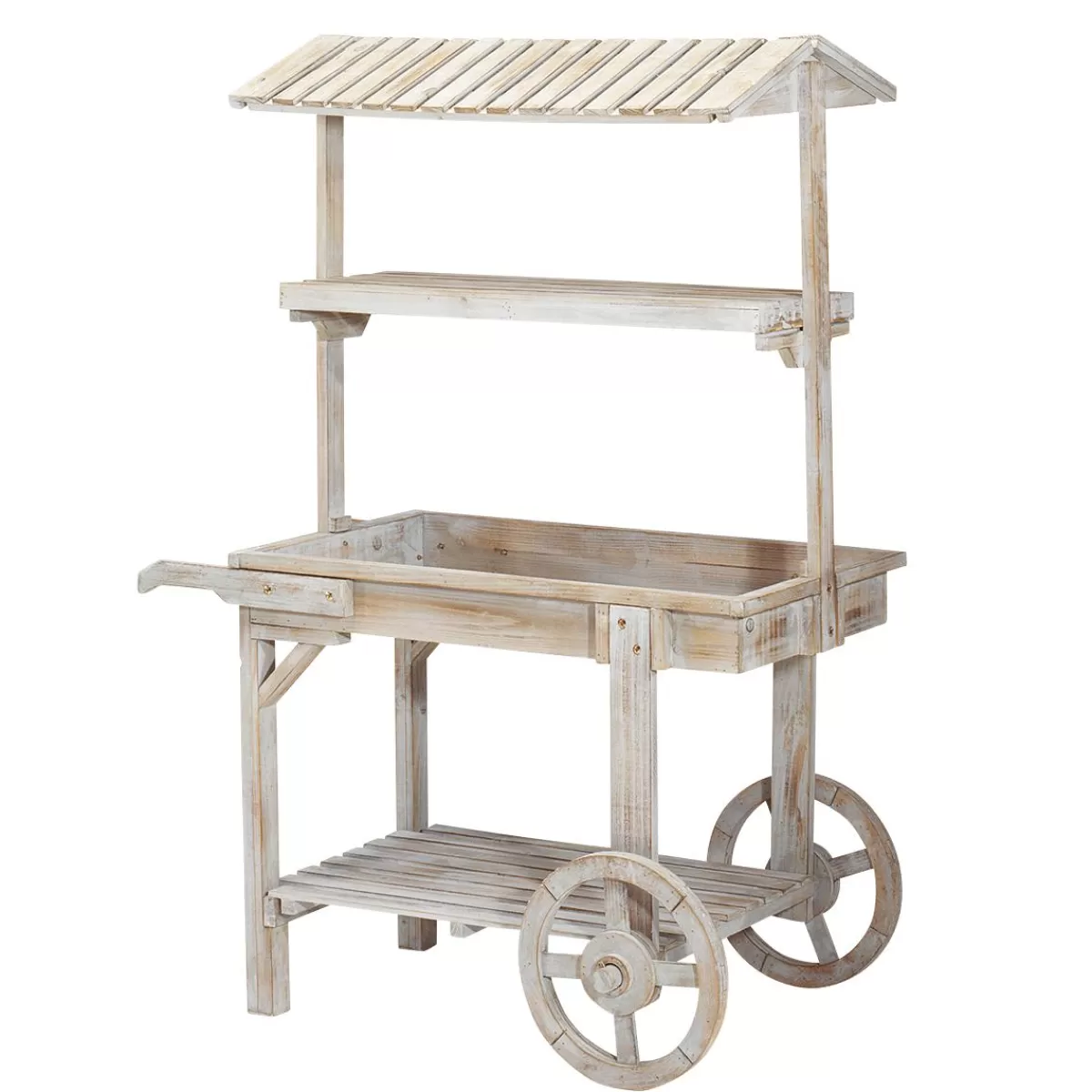 DecoWoerner Vintage Wagon, Height 130 Cm