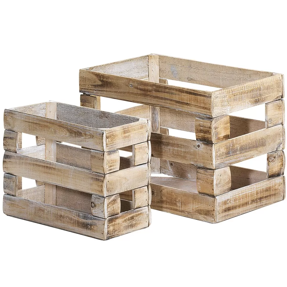 DecoWoerner Wooden Boxes Set