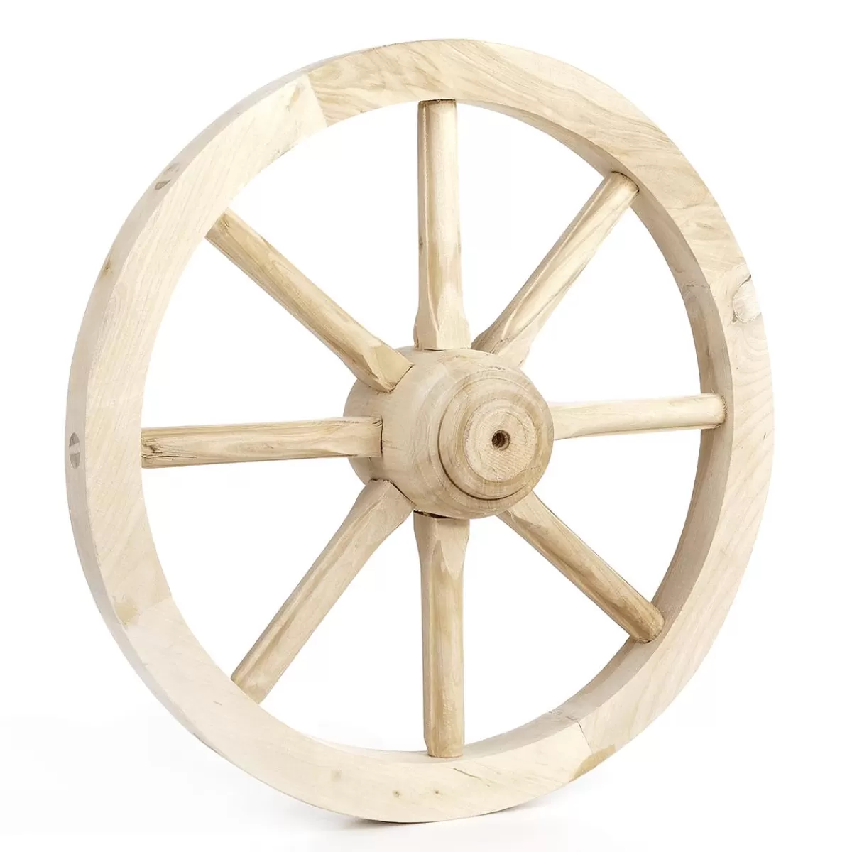 DecoWoerner Wooden Wagon Wheel Deco 40 Cm