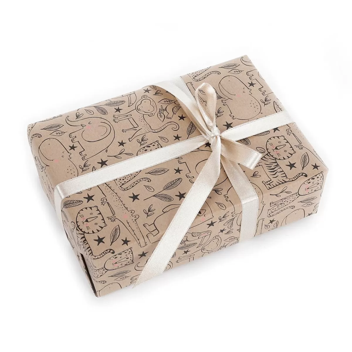 DecoWoerner Wrapping Paper Animals 70 Cm X 50 M