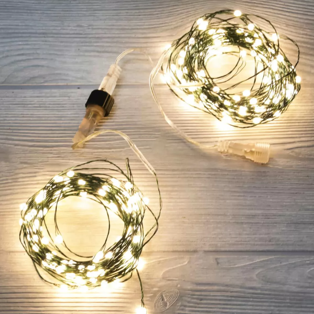 DecoWoerner XL LED Separable Wire Rope Light For Outdoor Use, 200 LED, 20 M