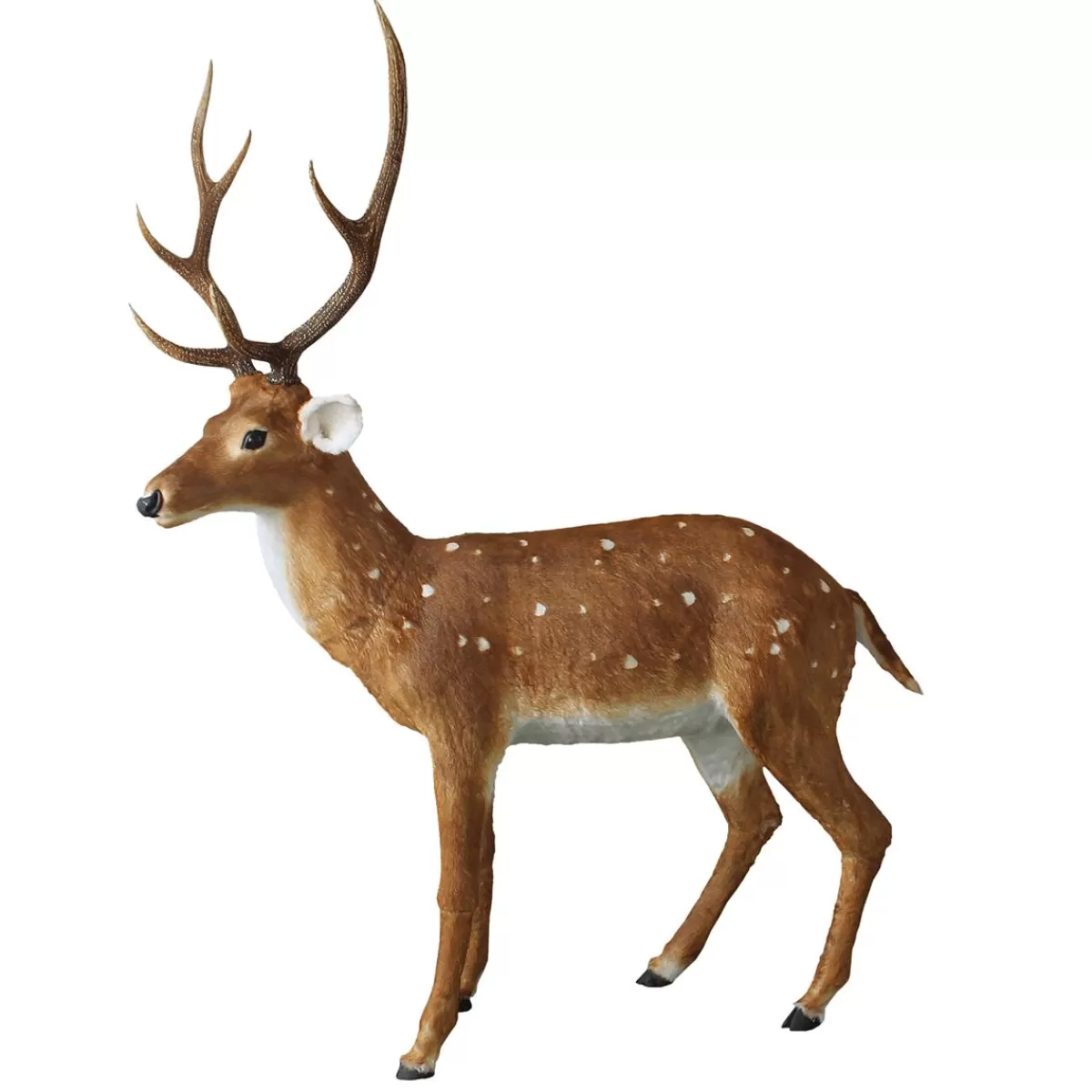 DecoWoerner XXL Decorative Deer Standing 195 Cm